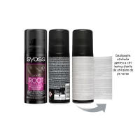 Syoss Тонирующий спрей для маскировки седины и отросших корней Root Retoucher Черный 120мл - thumbs image 2