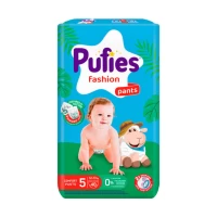 Pufies Pants Fashion & Nature, Maxi Pack N5 Junior 12-17kg, 40 buc