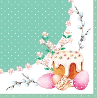 SILKEN Servetele de Pasti 33x33 3str.18buc Decor de Paste