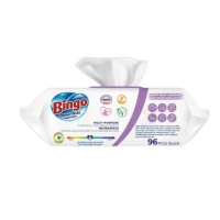 Bingo Влажные салфекти - универсальные чистящие Lavanda 96 шт - thumbs image 2