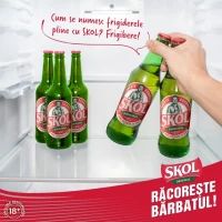 Пиво светлое SKOL пастеризованное фильтрованное 5% об., 0,33 л - thumbs image 3
