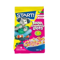 Start! Ineluse cu gust de banana-capsuna 500g