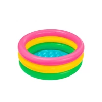 Piscină gonflabilă pentru copii Sunset Glow, 61×22 cm, 28 L, 1–3 ani, Intex (57107)