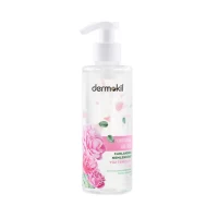 Dermokil Gel de curatare faciala cu apa naturala de trandafiri 200 ml