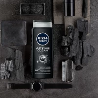 Nivea Gel de dus Active Clean 500 ml - thumbs image 2