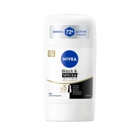 Nivea Deodorant Stick Black&White Silky Smooth, Fresh 50 ml