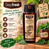 DeepFresh Herbal Sampon 500 ml cu extract de Urzica - thumbs image 2