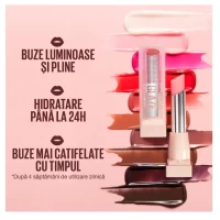 Maybelline Бальзам для губ Lifter Glaze для увлажнения и сияния, оттенок 002 Pink Drip, 2,8 г - thumbs image 3