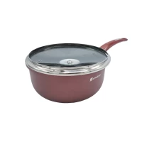 Schmitter Cratita ceramic cu coada+Capac aluminiu turnat 20cm, 2.5L - thumbs image 2