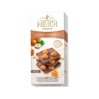 Heidi Ciocolata 100 g lapte si alune intregi caramelizate