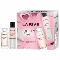Set La Rive Woman Queen Of Life (apa de parfum 75ml+deo 150cm3) - thumbs image 2
