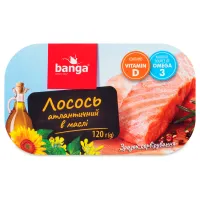 Banga Salmon Atlantic in Oil 120g - thumbs image 2
