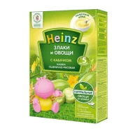 Heinz Кашка рисово-пшеничная с кабачком (5+ мес.), 200г