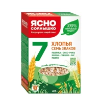 Ясно Солнышко Хлопья 7 злака 400 г