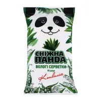 Салфетки влажные Снежная панда для рук Ландыш 15 шт