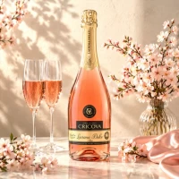 Cricova Lacrima Dulce Вино игристое белое Rose 0,75 л - thumbs image 2