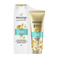 Pantene Шампунь Aqua Light 400 мл + Маска 3 мин 220 мл