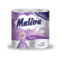 Maliva Туалетная бумага Romance 4 рул 3слойная