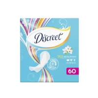 Discreet Absorbante zilnice Deo Spring Breeze 60 buc