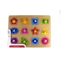 Jucarie puzzle din lemn TY853 Shape