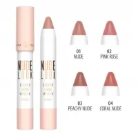 Golden Rose Ruj cu luciu Nude Look 003 Peachy Nude - thumbs image 2