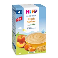 HiPP Terci de lapte cu orez și porumb, piersici și caise cu prebiotice 250 g - thumbs image 1