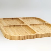 Блюдо квадратное с 4 отделениями BAMBUS, 25 см - thumbs image 2