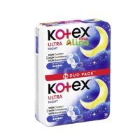 Гигиенические прокладки Кotex Ultra Dry Night Duo 14 шт