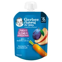 Gerber Piure din mar, prune si morcov 80g - thumbs image 1