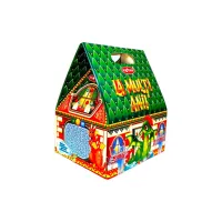 Cutie Cadou Cu Bomboane Bucuria "Casuta Bucuriei" 400gr