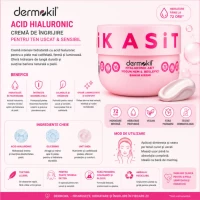 Dermokil Crema de ingrijire 250 ml hidratanta cu acid hialuronic - thumbs image 2