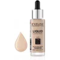 Тональная основа Eveline Liquid Control тон 005 ivory 32 мл - thumbs image 1