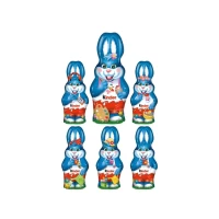 Figurina ciocolata fina cu lapte si strat interior din lapte Kinder Iepuras 55g - thumbs image 2