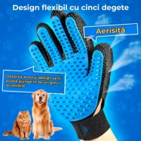 4Dog Manusa Perie 5 degete albastra - thumbs image 3