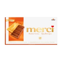 Merci Ciocolata cu crema de alune 112g
