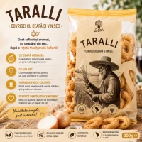 Tarallini Covrigei cu ceapa 200 g - thumbs image 2