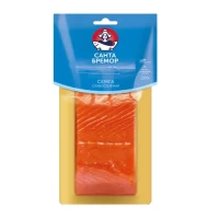 Санта Бремор Семга слабосоленая филе-кусок 200г