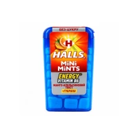 Halls Bomboane mini mango si portocala 12,5 g
