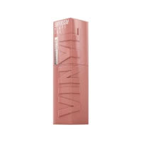 Maybelline Стойкая жидкая губная помада New York SuperStay Vinyl Ink 95 Captivated с виниловым блеск