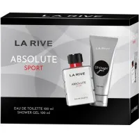 Set La Rive Man Absolute Sport (apa de toalete 100ml+gel de dus 100ml)