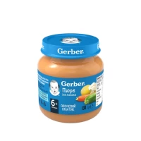 Пюре Gerber Овощной салатик (5+ мес.), 130 г