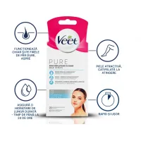 Veet Benzi depilatoare cu ceara pentru fata, 20 bucati - thumbs image 3