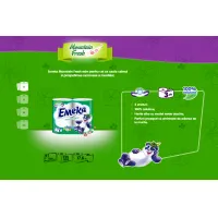Emeka Hartie igienica, 3 straturi, 8 role Mountain Fresh - thumbs image 2