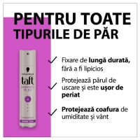 Taft Fixativ Perfect Flex, nivel fixare 4, formula vegana 250 ml - thumbs image 4
