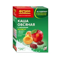 Iasno Solnishko Terci de ovaz instant N3 asorti (caise-mere-stafide) 270g