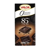 Valor Ciocolata 85% neagra stevia 100 g