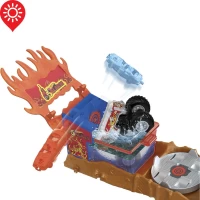 Игровой набор с 5-Alarm Rescue серии Monster Trucks Color Shifters Hot Wheels - thumbs image 3