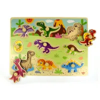 Деревянная игрушка-пазл TY859 Dinosaur - thumbs image 7