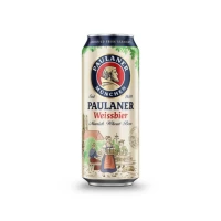 Bere Paulaner blonda nefiltrata 5,5% Doza 500ml