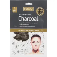 Beauty Formulas Masca pentru fata Detox cu carbune 1buc